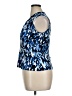 Veronica M. Blue Sleeveless Blouse Size XL - photo 5