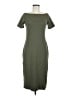 Universal Thread Solid Green Casual Dress Size M - photo 1