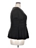 ELOQUII Black Short Sleeve Top Size 18 Plus - photo 4
