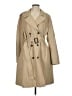 J.Crew 100% Cotton Tan Trenchcoat Size 2 - photo 1