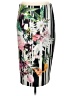 ECI Tropical Black Casual Skirt Size M - photo 1