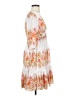 Taylor 100% Polyester Floral White Cocktail Dress Size 4 - photo 4