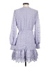 Simplee 100% Polyester Purple Casual Dress Size S - photo 2