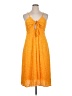 BP. 100% Rayon Polka Dots Orange Casual Dress Size XL - photo 1