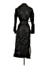 Shein 100% Polyester Black Trenchcoat Size S - photo 2