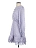 Simplee 100% Polyester Purple Casual Dress Size S - photo 5