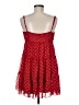 Blue Rain 100% Polyester Polka Dots Red Casual Dress Size M - photo 2
