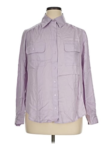 Lane Bryant Long Sleeve Button-Down Shirt (view 1)
