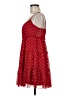 Blue Rain 100% Polyester Polka Dots Red Casual Dress Size M - photo 5