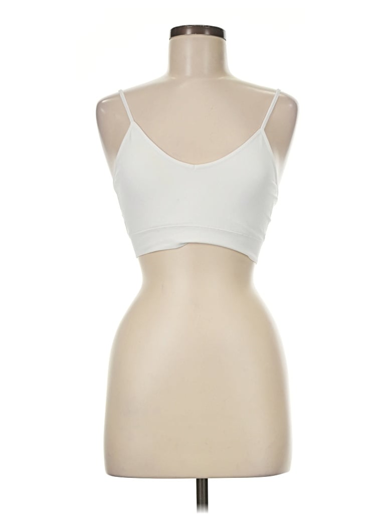 Pre-owned Nordstrom Rack Sports Bra In Ivory