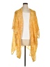 Liberty Love 100% Polyester Yellow Kimono Size XL - photo 1