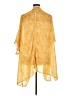 Liberty Love 100% Polyester Yellow Kimono Size XL - photo 2
