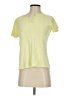 Basic Editions Yellow Short Sleeve Top Size S - photo 1