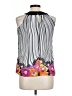 Rare Editions Silver Sleeveless Blouse Size 10 - photo 2