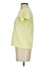 Basic Editions Yellow Short Sleeve Top Size S - photo 5