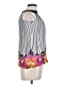 Rare Editions Silver Sleeveless Blouse Size 10 - photo 4