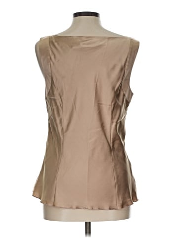 Classiques Entier Sleeveless Silk Top (view 2)