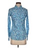 Lilly Pulitzer 100% Cotton Paisley Blue Long Sleeve Blouse Size 4 - photo 1