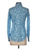 Lilly Pulitzer 100% Cotton Paisley Blue Long Sleeve Blouse Size 4 - photo 2