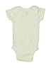 Gerber 100% Cotton Solid Green Short Sleeve Onesie Size Newborn - photo 2