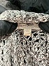 Eileen Fisher 100% Cotton Tweed Silver Cardigan Size M - photo 7