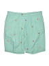 J. McLaughlin Hearts Teal Shorts Size 34 waist - photo 1