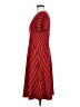 Lands' End Chevron-herringbone Red Casual Dress Size 6 - 8 - photo 5