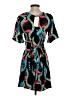 Kinga Csilla 100% Rayon Print Teal Cocktail Dress Size XS - photo 2