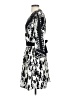 CAbi 100% Polyester Print Black Casual Dress Size S - photo 5