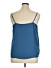 1.State 100% Polyester Blue Sleeveless Blouse Size XL - photo 2