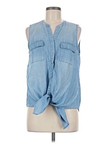 Chico's Sleeveless Button-Down Shirt (view 1)