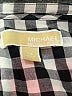 MICHAEL Michael Kors Checkered-gingham Gray 3/4 Sleeve Blouse Size 14 - photo 7