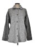 MWL by Madewell 100% Polyester Tweed Gray Long Sleeve Blouse Size L - photo 1
