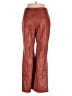 Ghospell 100% Polyurethane Brown Casual Pants Size L - photo 2