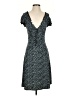 BCBGMAXAZRIA Polka Dots Blue Casual Dress Size XS - photo 1