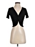 Zara Black Short Sleeve Top Size S - photo 1