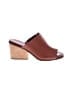 Vince. 100% Leather Brown Heels Size 10 - photo 1