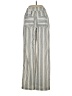 Sonoma Goods for Life Stripes Silver Casual Pants Size 4 - photo 2