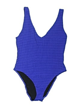 Solid & Striped One Piece Swimsuit (view 1)
