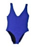 Solid & Striped Houndstooth Blue One Piece Swimsuit Size XXL - photo 1