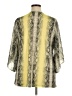 Alfani 100% Polyester Yellow 3/4 Sleeve Blouse Size 1X - photo 2