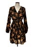 Shein Print Black Casual Dress Size L - photo 1