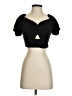 Express Black Short Sleeve Top Size XS - photo 1