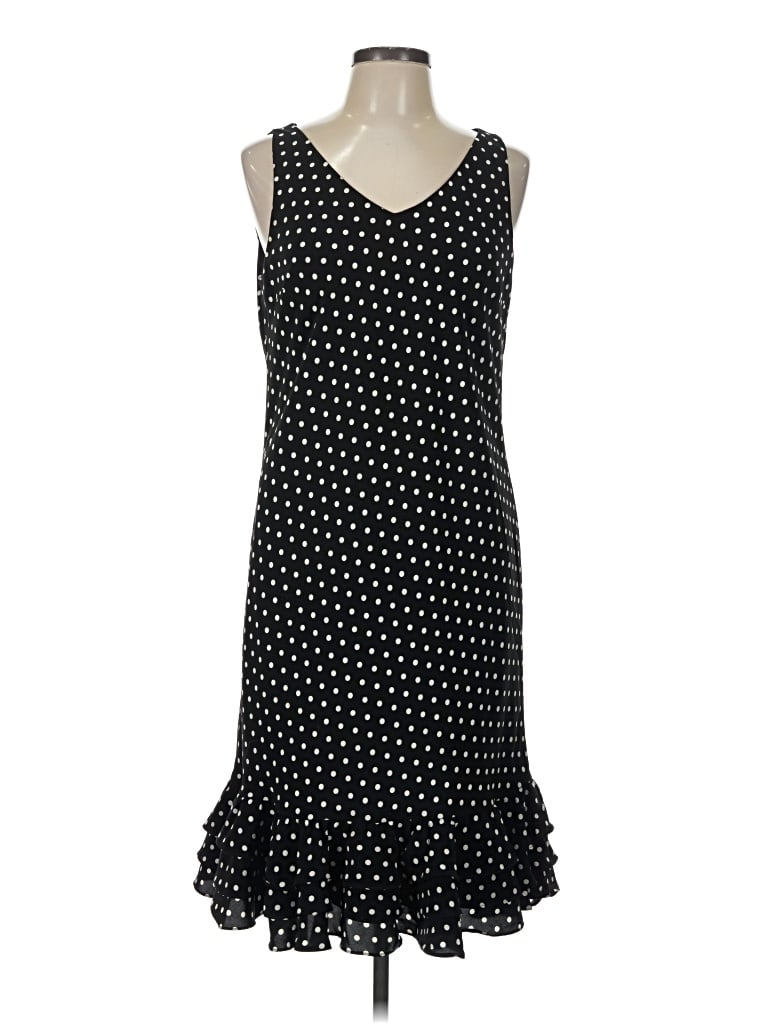 Pre-owned Evan Picone Cocktail Dress In Black