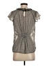The Limited 100% Polyester Gray Sleeveless Blouse Size S - photo 2