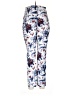 Diane von Furstenberg Print Blue Casual Pants Size 6 - photo 1
