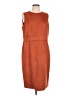 Kasper Brown Cocktail Dress Size 12 - photo 1