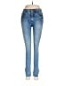 Assorted Brands Hearts Blue Jeans Size 28 waist - photo 1