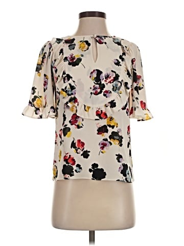 Ann Taylor Short Sleeve Blouse (view 1)