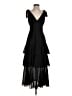 WAYF 100% Polyester Black Cocktail Dress Size XS - photo 1